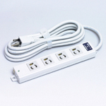 General-Purpose Power Strip Retaining 4 Ports