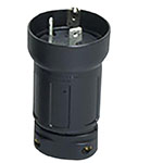 Ultra-High Strength Resin Plug Cover, Twist Lock, 60 A
