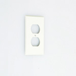 Flat-Blade Plate for Outlet, 15 A / 20 A Dual