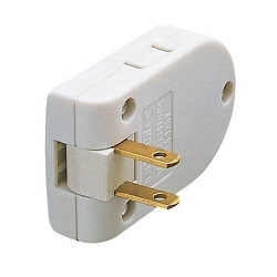 Power Strip, 2 Sockets, Lightening Surge Compatible