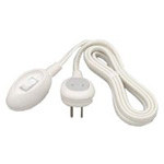 Extension Cord - Easy-to-Reach Switch Cord WTS-100B(W)
