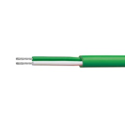 Compensating Cable, Thermocouple K Type, KX-1-G-SHVVF Series, New Color Type KX-1-G-SHVVF(1)-1PX7/0.32(0.5SQ)-89