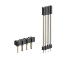 PCT Product, Pin Header / FRS-41 Socket (Round Pin), 2.54 mm Pitch, Straight (1 Row) FRS-41029-17
