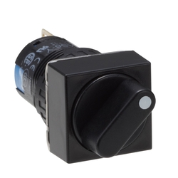ø16 A6 Series Selector Switch, Square AS6Q-2Y1P