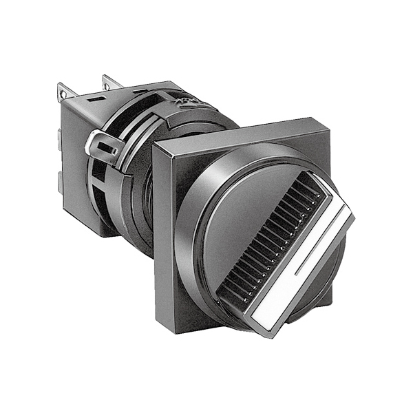 ø16 H6 Series Selector Switch, Rounded Corners HA3S-3C6