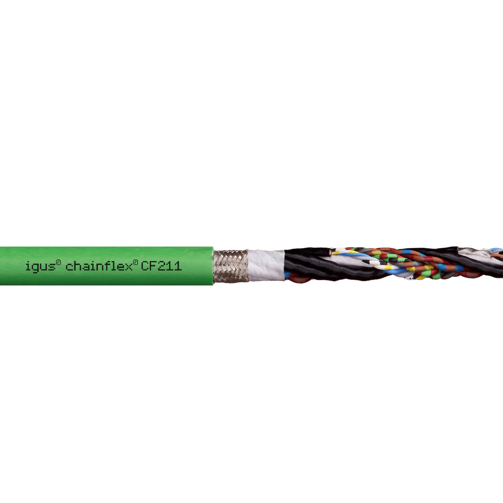 Chain Flex CF211- Encoder Cable CF211.022-(0.5SQ+0.25SQ)-(5+1X2)-54