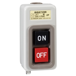 Operational Push Button Switch, Exposed Type Metal Case, BS Series