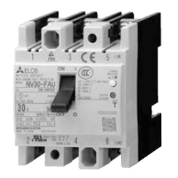 Circuit breaker for control panel FA series (Earth leakage circuit breaker) NV30-FA NV30-FA 2P 5A 30MA