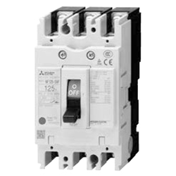 Molded Case Circuit Breakers (MCCB) NF-SVF Series with accessories NF125-SVF 3P 100A AX SLT