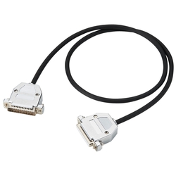 Global RS-232C Harness, 25-Core⇔25-Core, Straight Connection (uses MISUMI original connector)