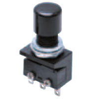 Ultra-Small Size Push Button Switch (Round Body Shape φ10.5) A2A A2A-4Y