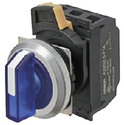 φ30 mm Selector Switch (Illumination Type) A30NW Series A30NW-2ML-TGA-P100-GC