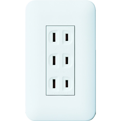 Cosmo Series "Wide 21" Embedded Triple Outlet