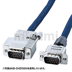Display Cable (Composite Coaxial, Analog RGB, 30 m, With Core)