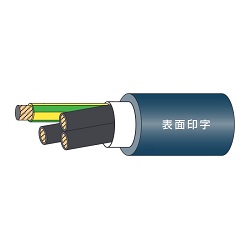 Electronics robot cable 600 V EXT-TypeII/2501 LF 600V EXT-TYPEII/2501 LF 2X14AWG-55