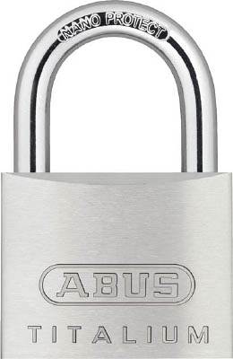 Lock And Key, Lightweight Cylinder Padlock Titalium (Body Made Of Aluminum) Arbitrary No. 64TI-25-KD