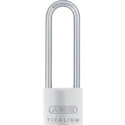 Lock And Key, Lightweight Cylinder Padlock (Body Made Of Aluminum, Long Tool Type) Same No.