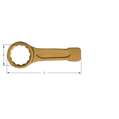 Non-Sparking Striking Box Wrench 12 Point