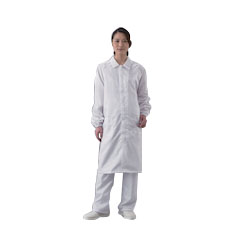 ASPURE Cleanroom Coat, Fastener Type 2-4945-03
