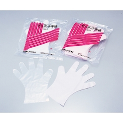 Saniment Gloves, Plastic Packaging, 10 Packs, 1.000 Pcs.