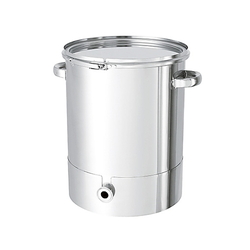 Bottom Gradient Type Stainless Steel Airtight Tank, Band Type, With L Type Silicone Seal, KTT-CTL Series