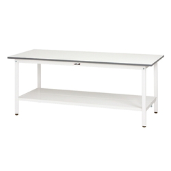 Work Table 150 Series, Fixed, H740 mm, With Full-Scale Shelf Board, SUP Series