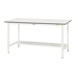 Work Table 150 Series, Rigid H950 mm, With Half-Sided Shelf Board, SUPH Series 61-3742-50