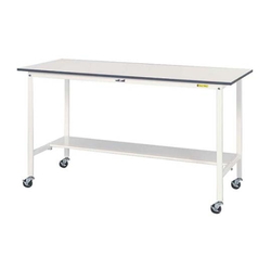 Work Table 150 Series, Mobile, H1,036 mm, With Half-Sided Shelf Board, SUPHC Series