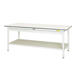 Work Table 150 Series With Fixed Wide Drawer, H740 mm, With Full-Scale Shelf Board, SUP Series