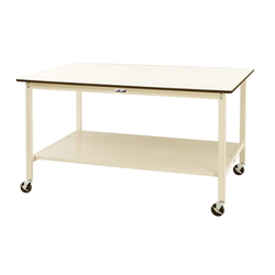 Work Table Wide Type, Mobile, H1,014 mm, Full-Scale Shelf Board, SWPWHC Series