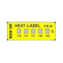Heat label (irreversible) 5 points display 61-3816-28