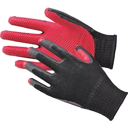 Unlined rubber glove comfortable rubber