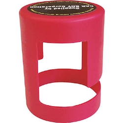 Colored Plastic Pole Cap with Lock CP-04CL