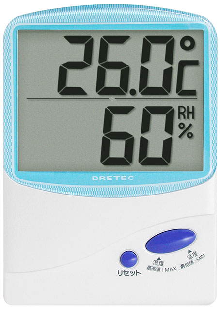 Indoor Thermometer-Hygrometer - Wall/Desktop Type, External Sensors,  AD-5648A