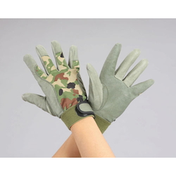 [Camouflage] Leather Gloves (Pig Skin) EA353JC-0.5