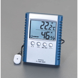 Digital Temperature / Hygrometer DRY / COMFORT / WET Illustration Display