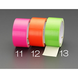 48mm x 12.7/13.7m hand-tearable adhesive tape (Orange/Pink)