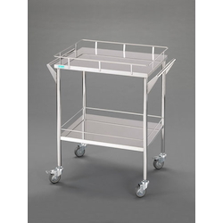 Cart (Stainless steel, 4 swivel casters)