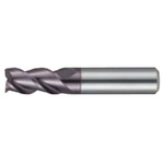High Helix Square End Mill Stub 3-Flute 3686