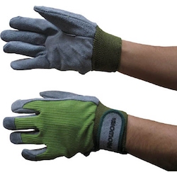 Oil Treatment Gloves Pro Kawate #143 Knit Back Hook & Loop Fastener