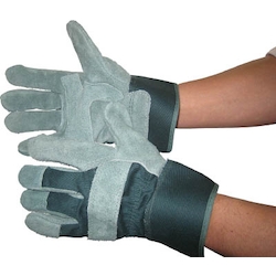 Heavy Duty Leather Gloves - Soft Coat SC-48 (Oiled Fabric)