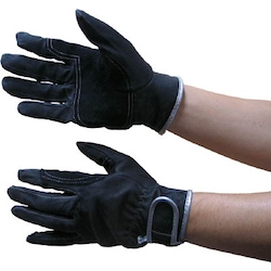Pig Genuine Leather Gloves Bloody BK-0250 (Wearing Type)
