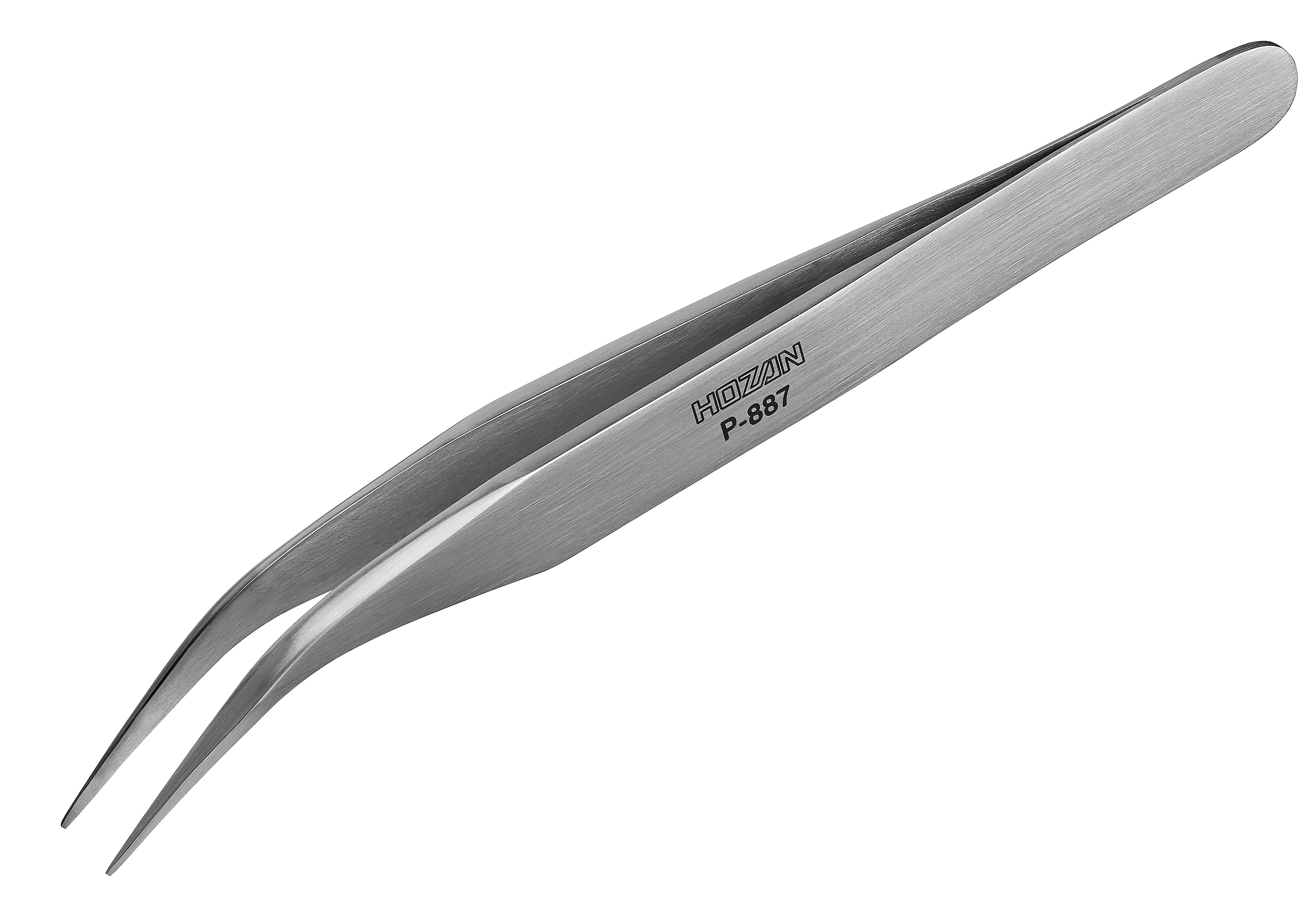 HOZAN P-891 Proffesional Tweezers Tools 125mm 