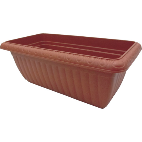 Relief Planter (teracotta brown)