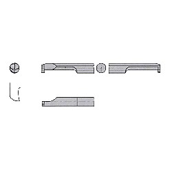 Insert For Grooving, SBG SBG040100RB-ZM3