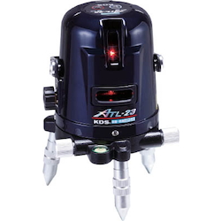Auto-Line Laser 23 (Vertical: 1-Direction Vertical / Horizontal: 1 Direction / Plumb Point) Main Body + Receiver + Tripod
