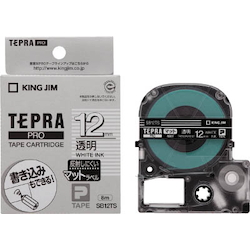 Tepra PRO Tape Cartridge Matte Label Type / White Letters SB18TS