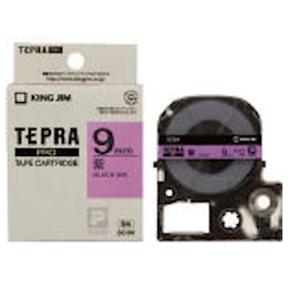 King Jim, Tepra PRO Tape Cartridge, Width 9 mm Purple