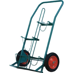 Compressed Gas Cylinder Trolley for 7,000 L Oxygen Cylinders and 20 kg Propane Cylinders
