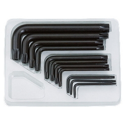 T-Type Tamper Resistant Torx L-Shaped Handle Wrench Set (11‑Piece Set)